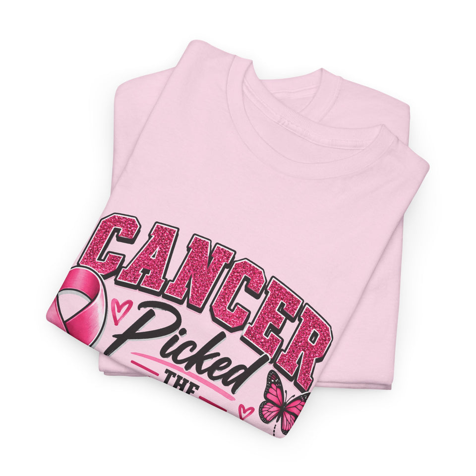 Breast Cancer Awareness Unisex Heavy Cotton Tee