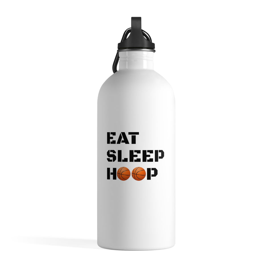Eat Sleep Hoop Stainless Steel Water Bottle
