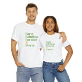 Forty Unisex Heavy Cotton Tee