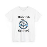 Heck Yeah I'm A Hunter Huss High School Senior Class Of 2025 Unisex Heavy Cotton Tee