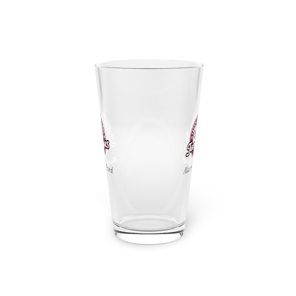 Talladega College Marching Band Pint Glass, 16oz