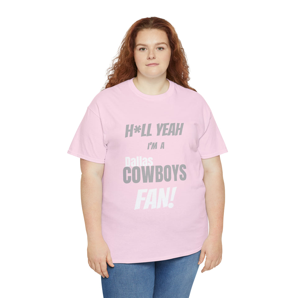 Dallas Cowboys Football Unisex Heavy Cotton Tee