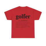 Golfer Unisex Heavy Cotton Tee