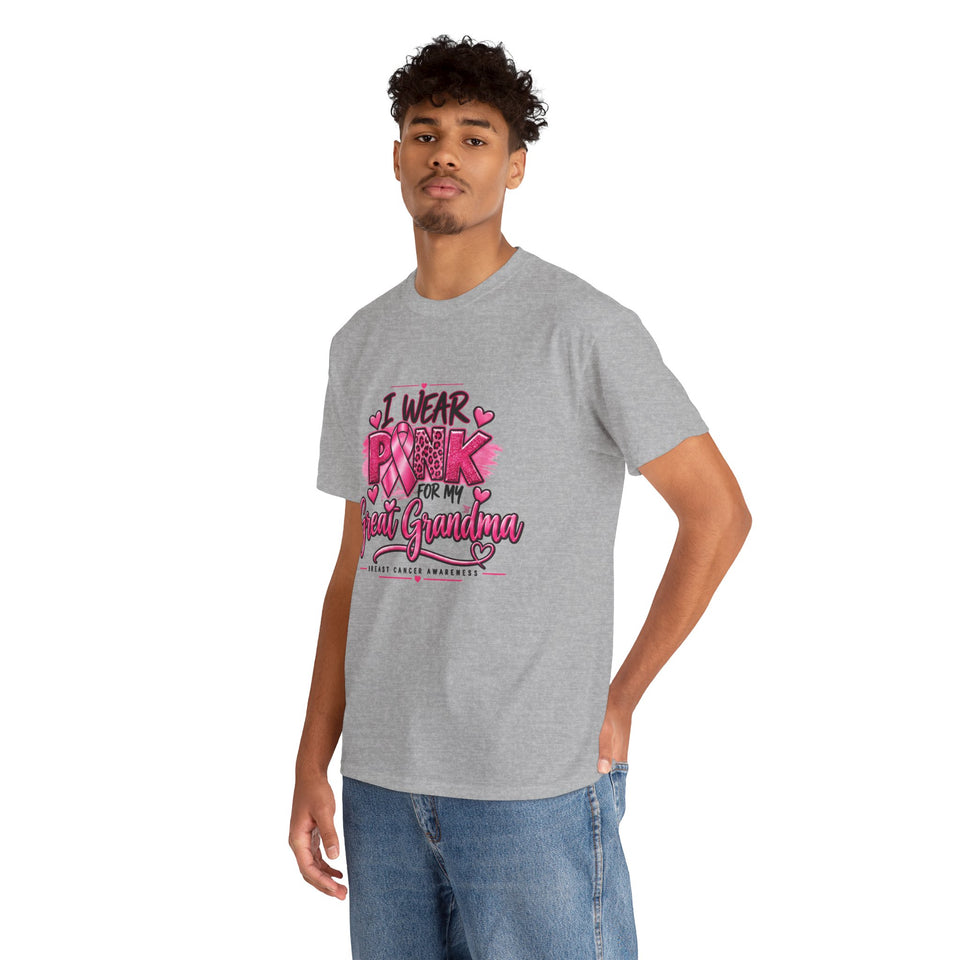 Breast Cancer Awareness Unisex Heavy Cotton Tee