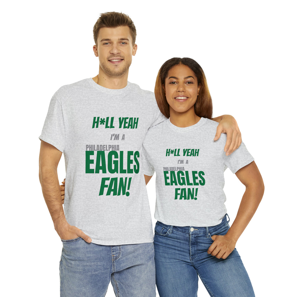 Philadelphia Eagles Football Unisex Heavy Cotton Tee