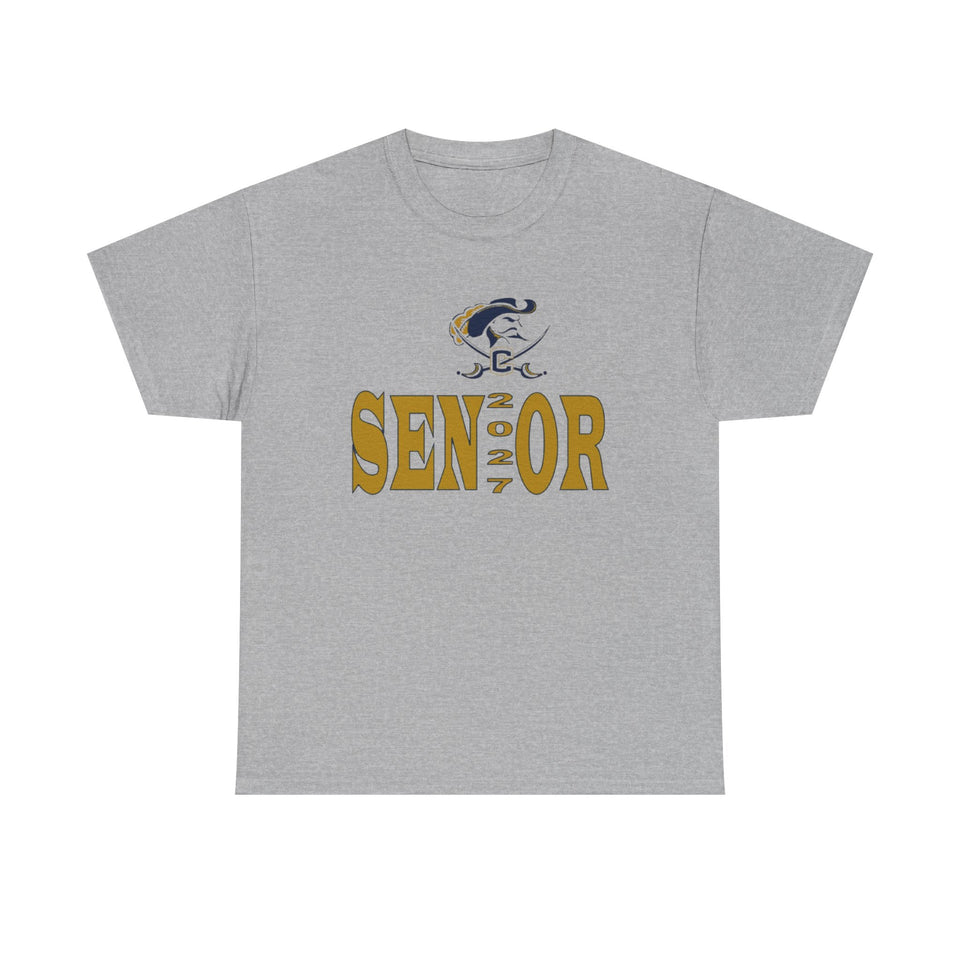 Cuthbertson HS Senior 2027 Unisex Heavy Cotton Tee