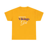 Minnesota Vikings Girl Unisex Heavy Cotton Tee