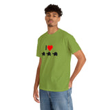 I Love Turtles Unisex Heavy Cotton Tee