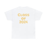 Heck Yeah I'm A Carmel Christian High School Senior Class Of 2024 Unisex Heavy Cotton Tee