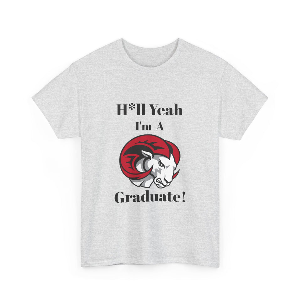 H*ll Yeah WSSU Graduate Class of 2025 Unisex Heavy Cotton Tee