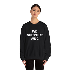 We Support WNC Unisex Heavy Blend™ Crewneck Sweatshirt