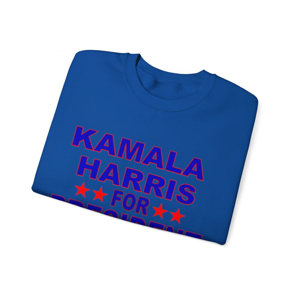 Kamala Harris for President Unisex Heavy Blend™ Crewneck Sweatshirt