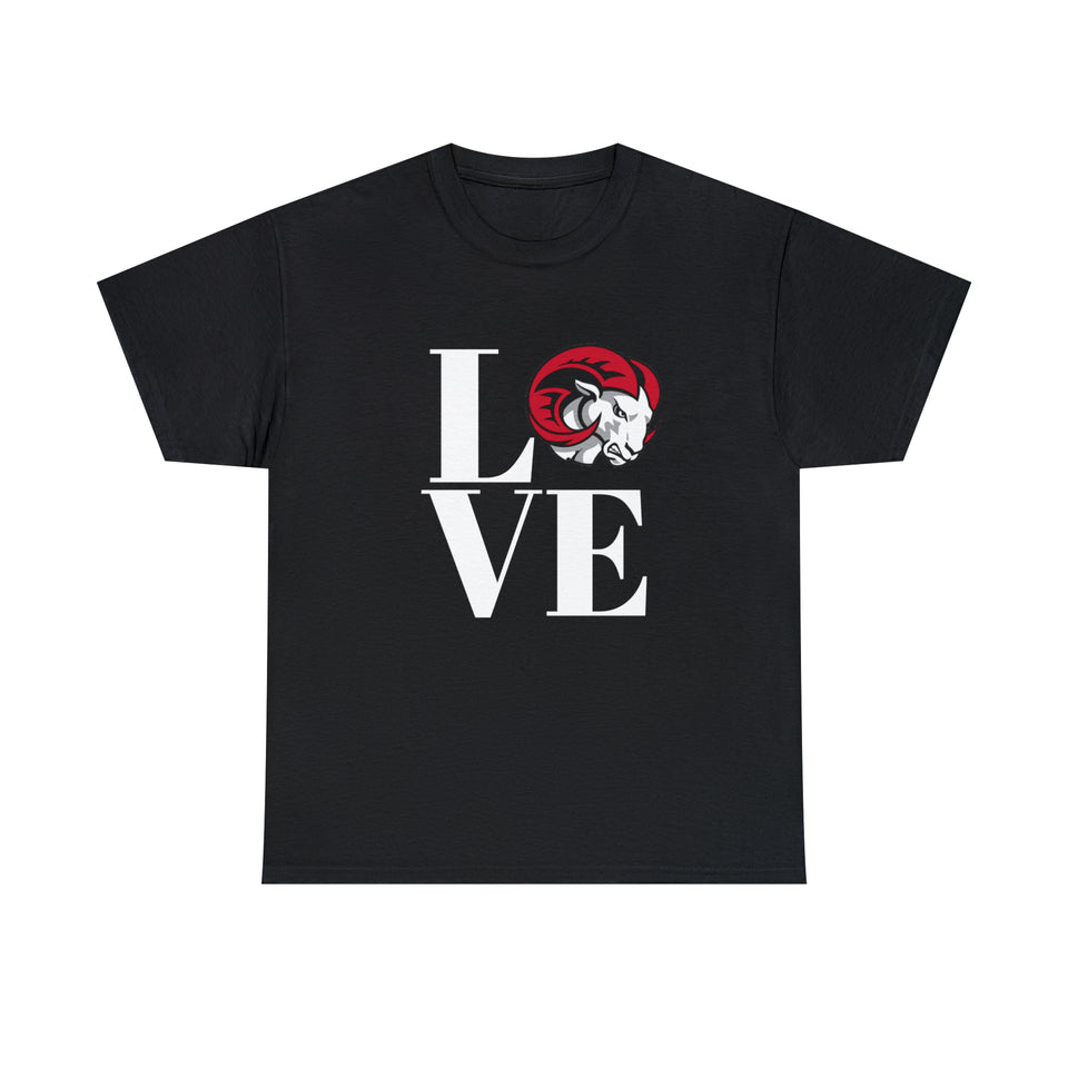 LOVE WSSU Unisex Heavy Cotton Tee