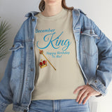 December King Unisex Heavy Cotton Tee