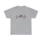 Winston Salem State University Heartbeat Unisex Heavy Cotton Tee