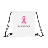 Breast Cancer Awareness Drawstring Bag