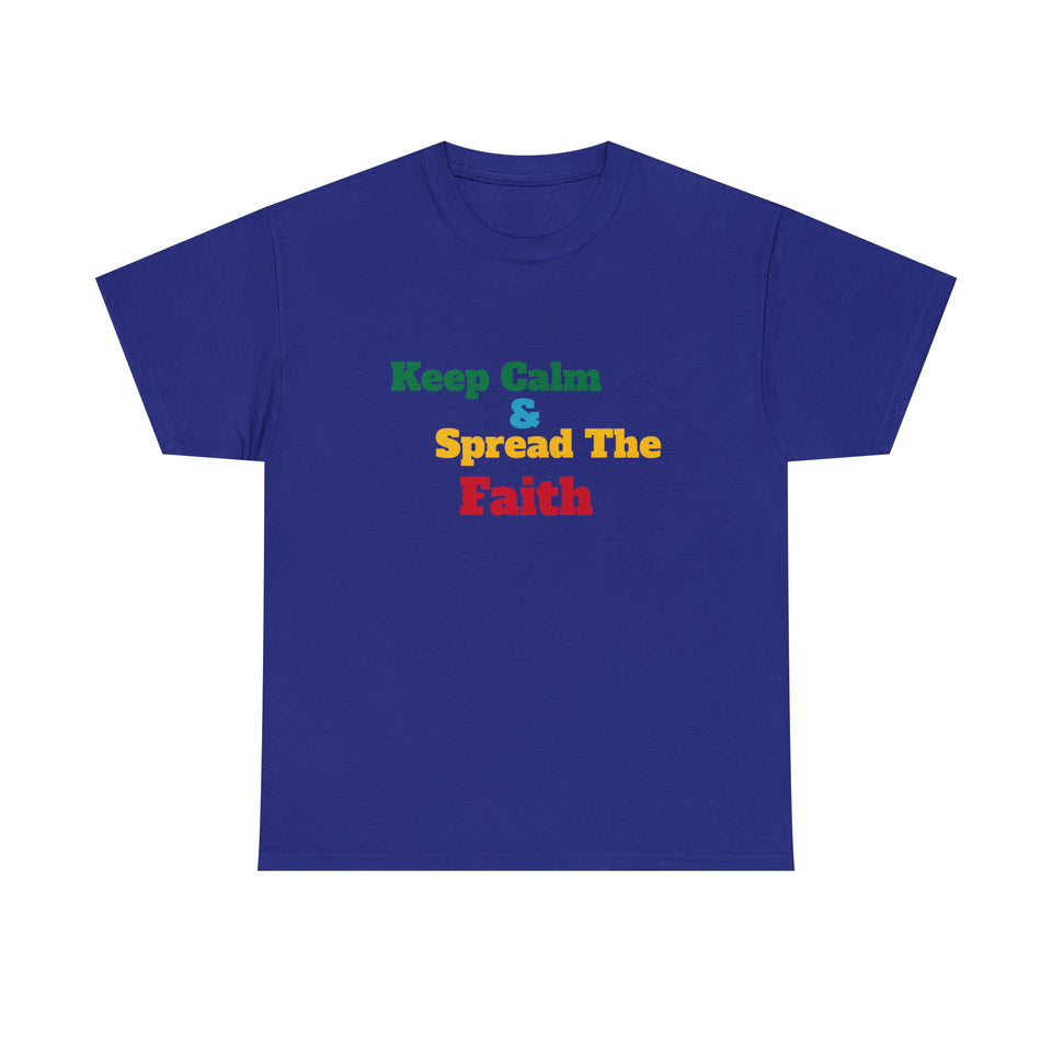 Keep Calm Unisex Heavy Cotton Tee