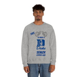 This Is What A Duke Senior Looks Like Unisex Heavy Blend™ Crewneck Sweatshirt