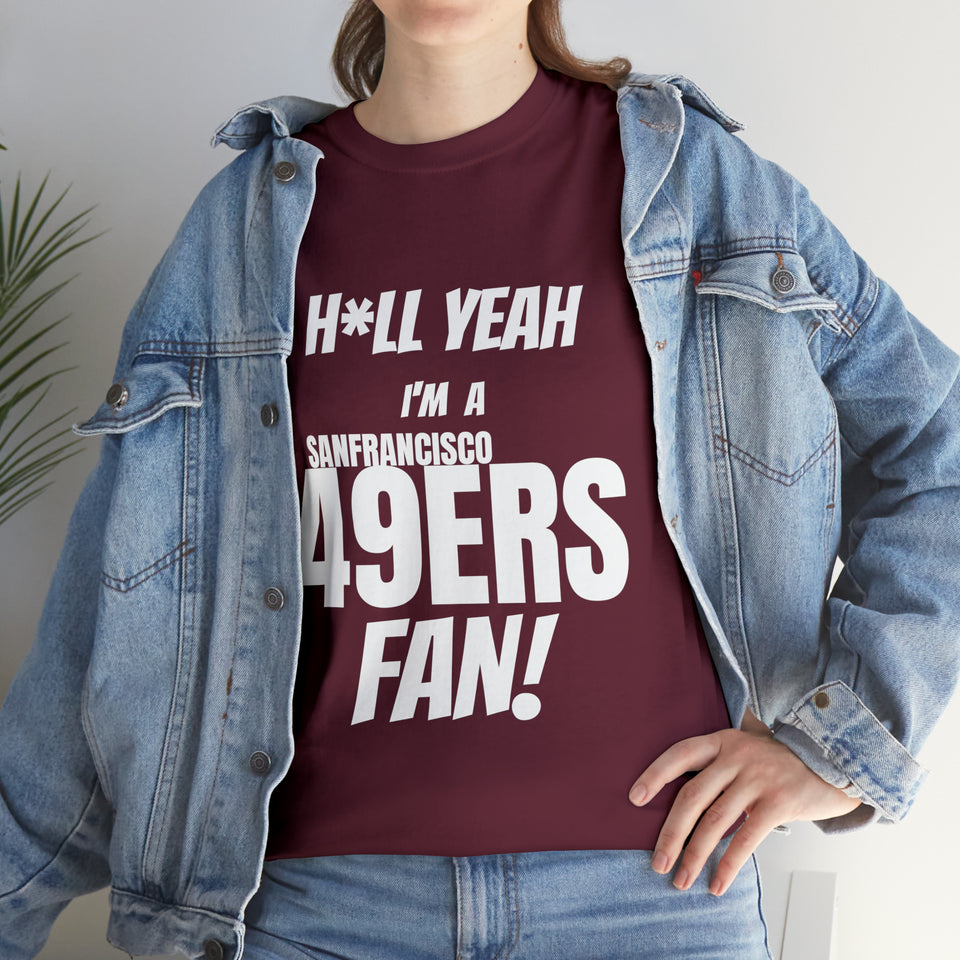 San Francisco Football Unisex Heavy Cotton Tee