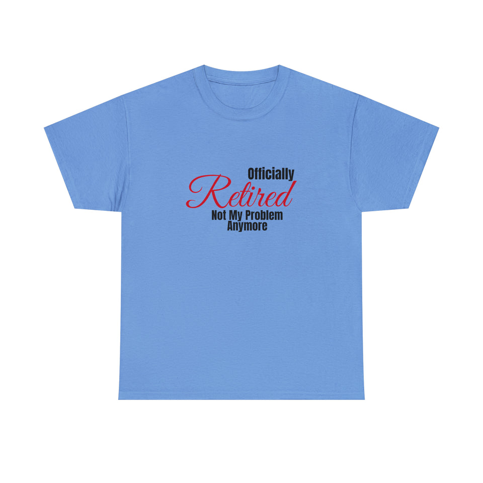Officially Retired Unisex Heavy Cotton Tee