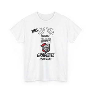 This Is What A Belmont Abbey Graduate Looks Like 2025 Unisex Heavy Cotton Tee