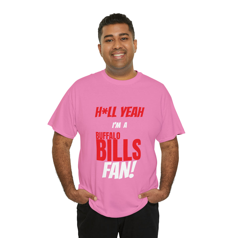 Buffalo Bills Football Unisex Heavy Cotton Tee