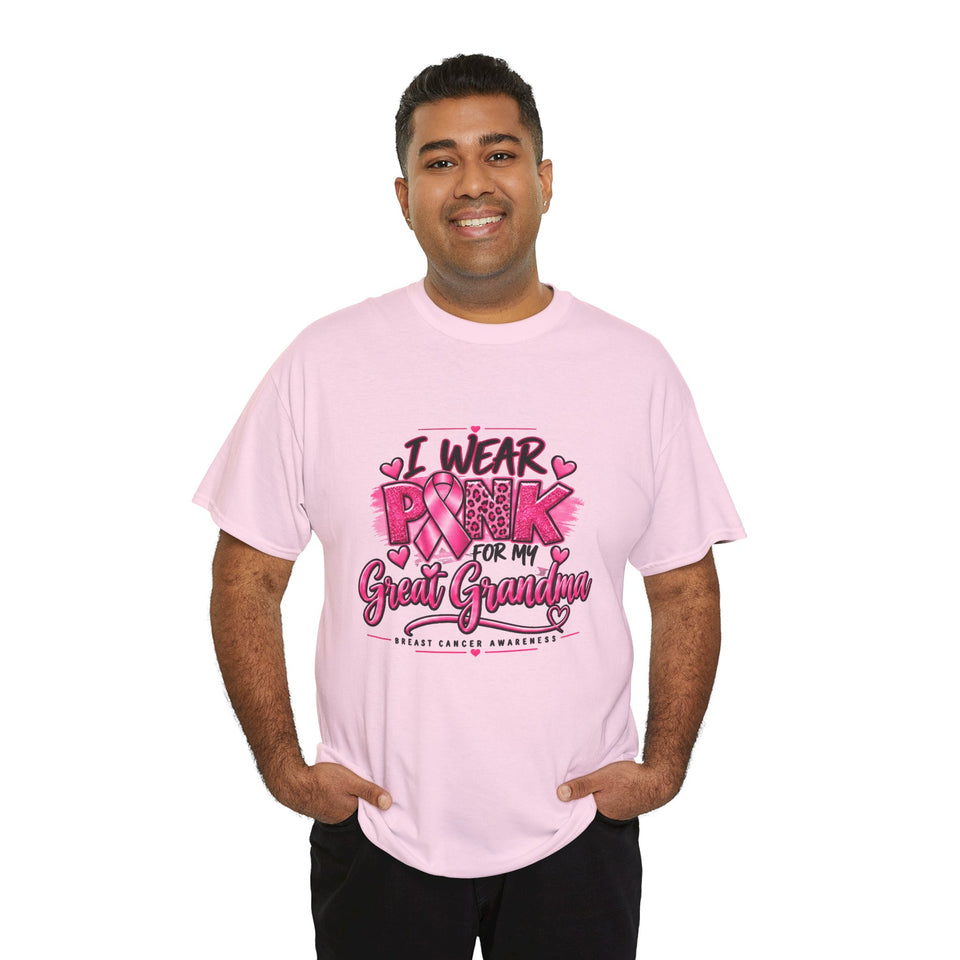 Breast Cancer Awareness Unisex Heavy Cotton Tee