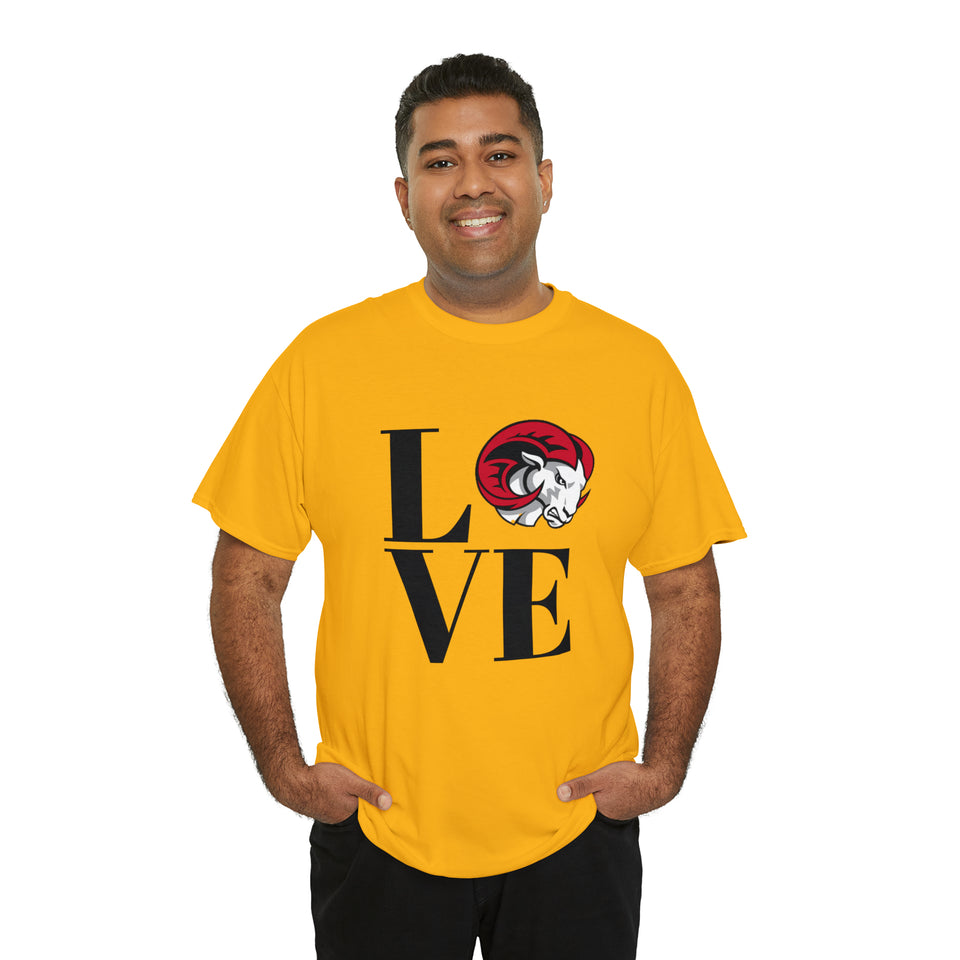 LOVE WSSU Unisex Heavy Cotton Tee