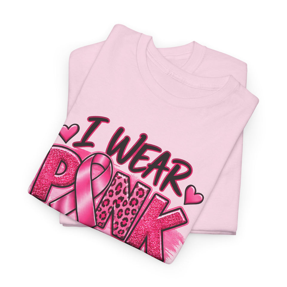 Breast Cancer Awareness Unisex Heavy Cotton Tee
