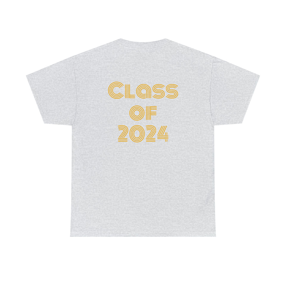 Heck Yeah I'm A Carmel Christian High School Senior Class Of 2024 Unisex Heavy Cotton Tee