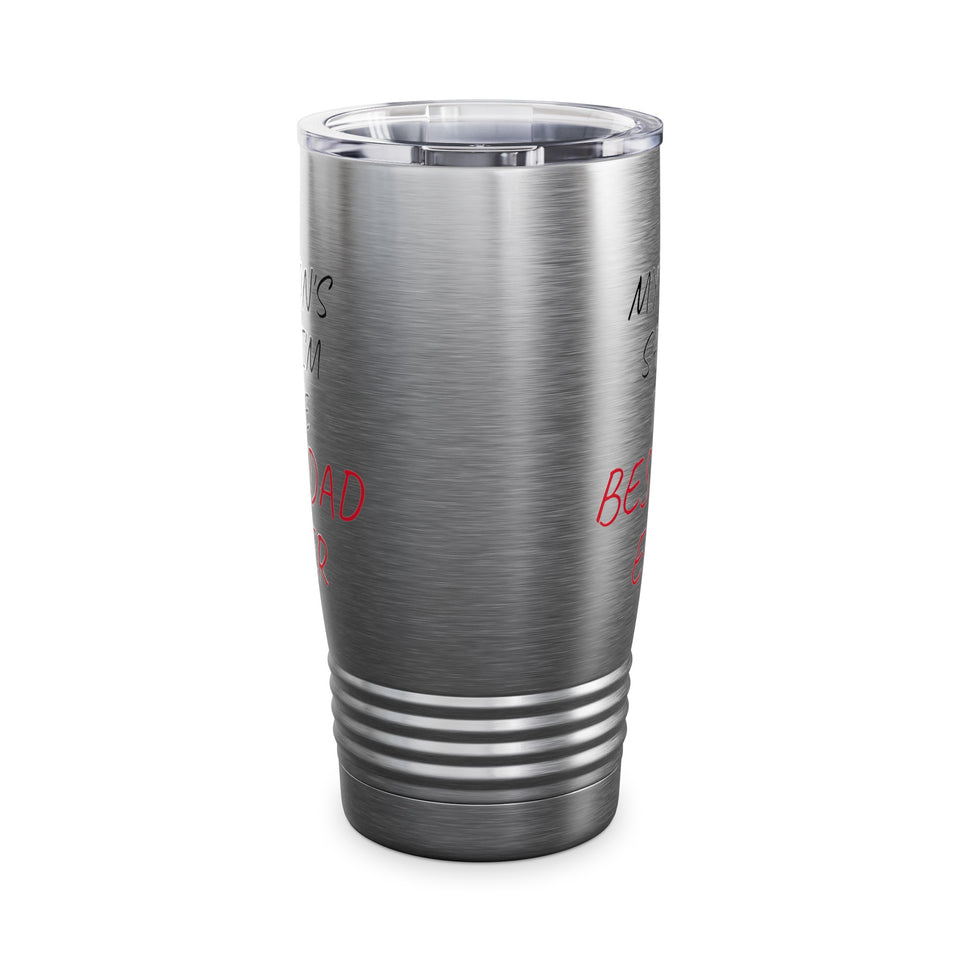 Best Dad Ever Ringneck Tumbler, 20oz