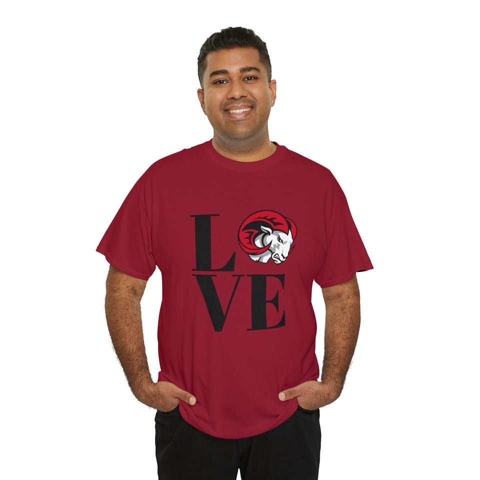 LOVE WSSU Unisex Heavy Cotton Tee
