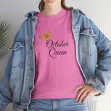 October Queen Unisex Heavy Cotton Tee