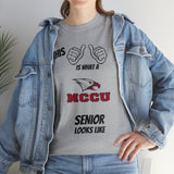 This Is What A NCCU Senior Looks Like Unisex Heavy Cotton Tee