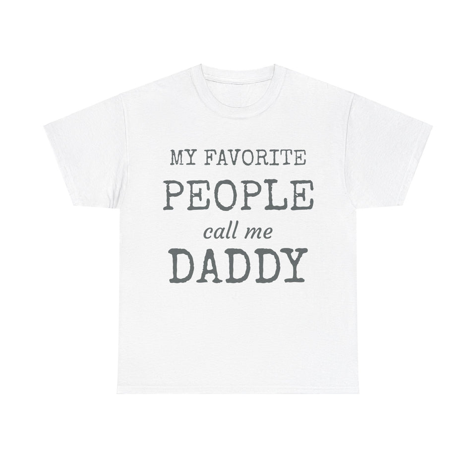 My Favorite People Unisex Heavy Cotton Tee