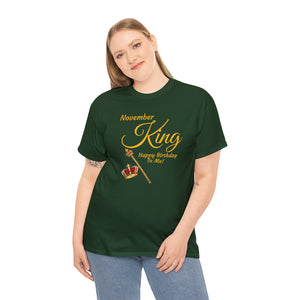 November King Unisex Heavy Cotton Tee