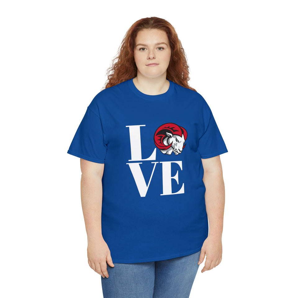 LOVE WSSU Unisex Heavy Cotton Tee