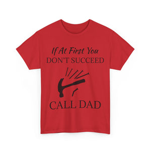 Call Dad Unisex Heavy Cotton Tee