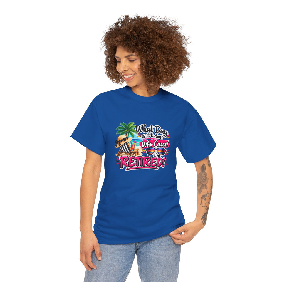 What Day Is It Today? Unisex Heavy Cotton Tee