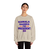 Kamala Harris for President Unisex Heavy Blend™ Crewneck Sweatshirt