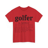 Golfer Unisex Heavy Cotton Tee