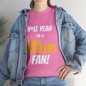 Pittsburgh Steelers Football Unisex Heavy Cotton Tee