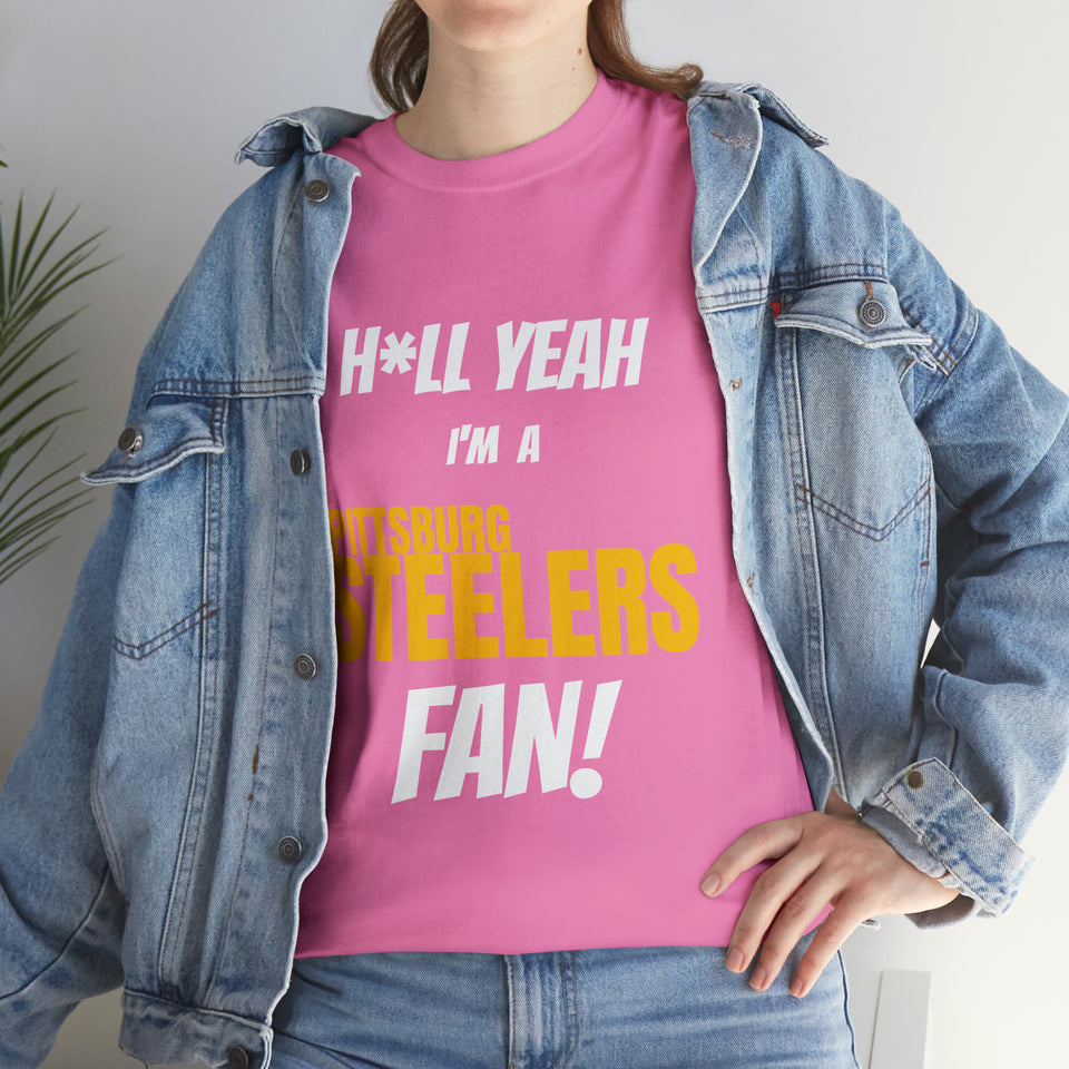 Pittsburgh Steelers Football Unisex Heavy Cotton Tee