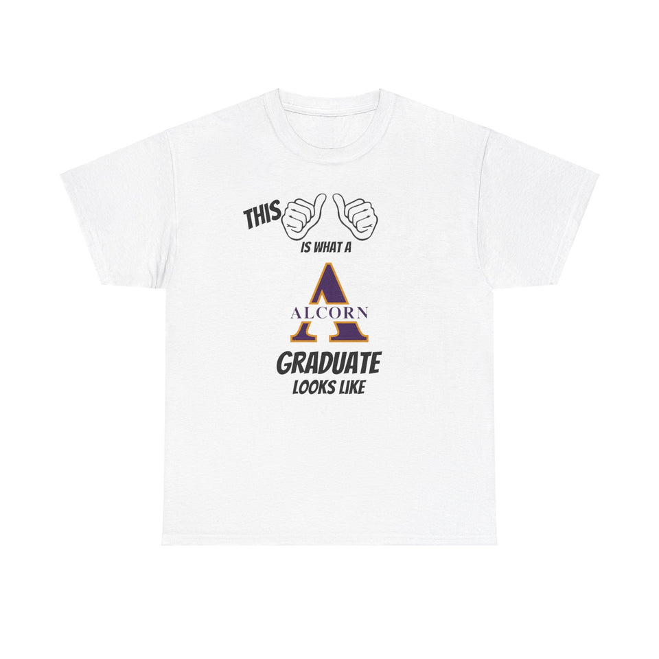 This Is What A Alcorn State Graduate Looks Like 2025 Unisex Heavy Cotton Tee