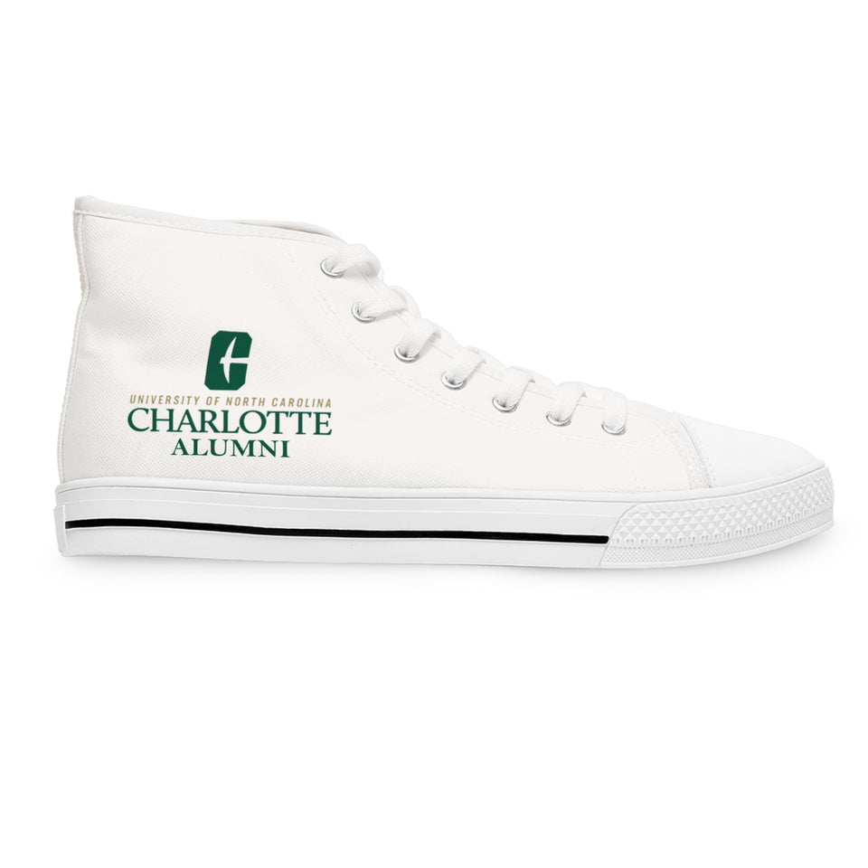 Delta Sigma Theta UNCC Alumni Women's High Top Sneakers