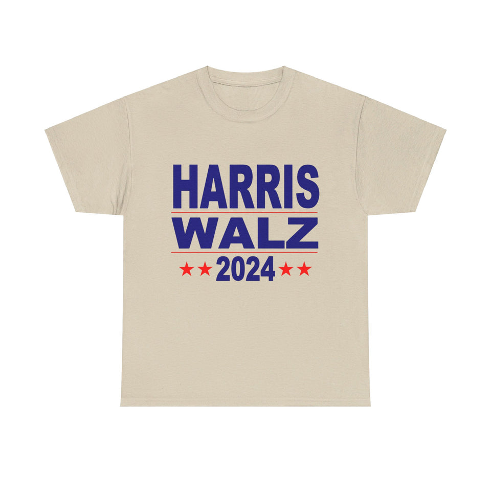 Harris Walz 2024 Unisex Heavy Cotton Tee