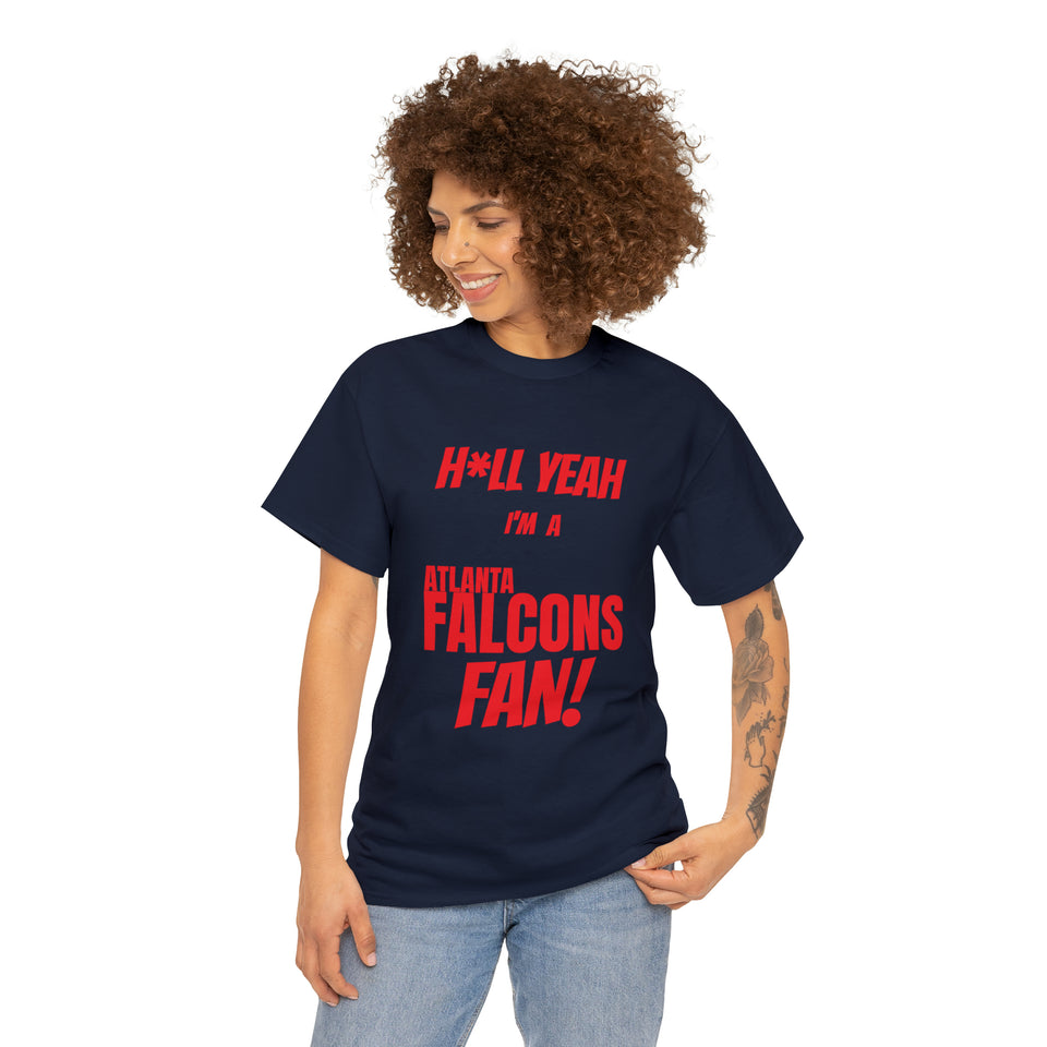 Atlanta Falcons Football Unisex Heavy Cotton Tee