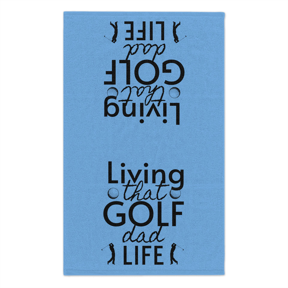 Golf Dad Life Rally Towel, 11x18