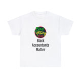 Black Accountants Matter Cotton Tee