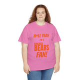 Chicago Bears Football Unisex Heavy Cotton Tee